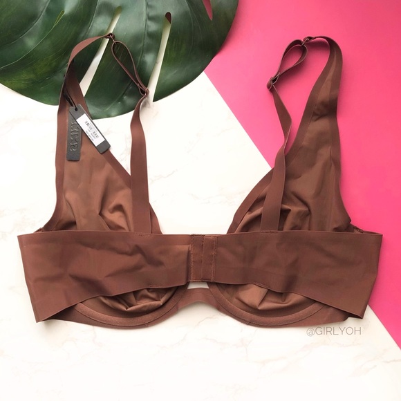 SKIMS Jasper Naked Plunge Bra 42C - Picture 2 of 5